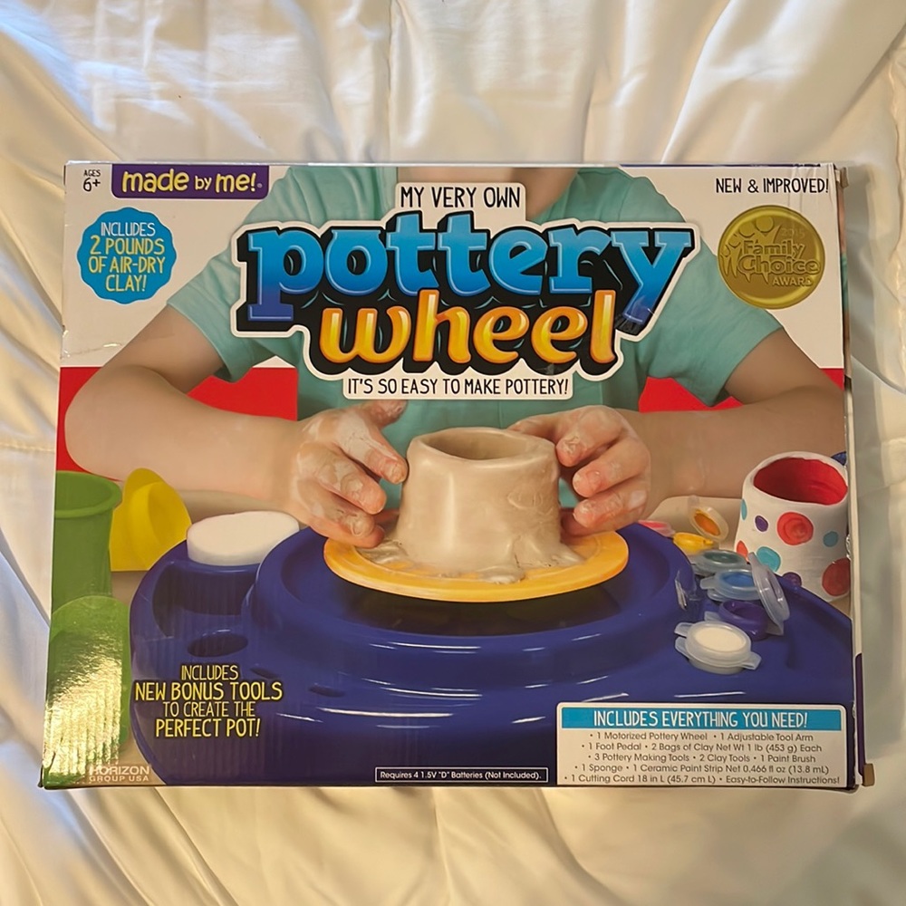 Kids pottery wheel